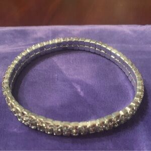 Stretch rhinestone bracelet